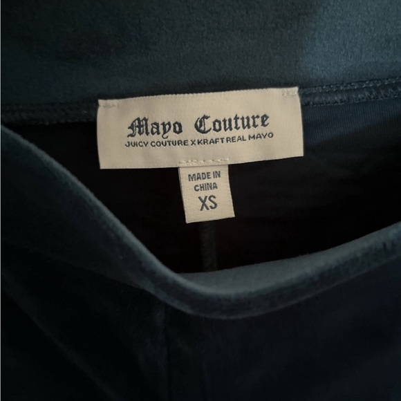 Juicy Couture x Real Kraft Mayo “SMOOTH” Velour Tracksuit Pants Size XS - Picture 4 of 5